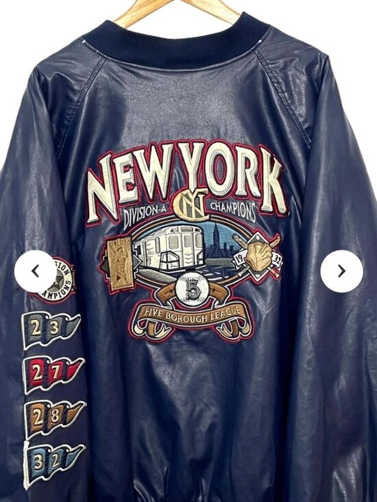 Steve & Barry's Other - Steve & Barrys New York City Subway Series Division Champions Bomber Jacket XXL